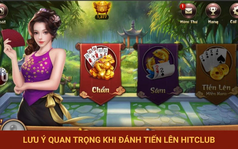 Những điều cần ghi nhớ khi chơi